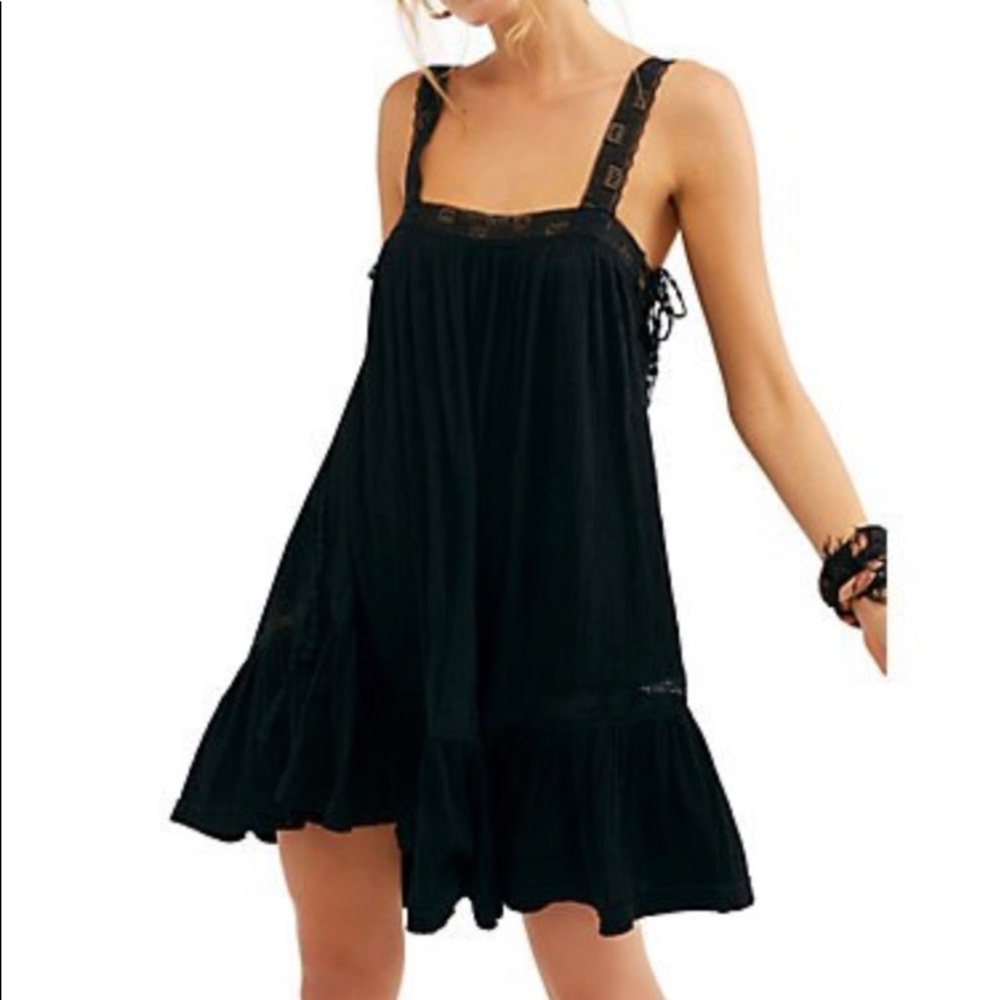Free People NWT Black Tank Dress (Size XS/S)